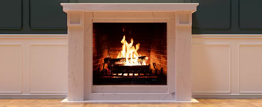 Decorative Electric Fireplace Installation in Venice, Florida