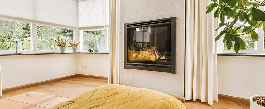 Residential Fireplace Ceramic Glass Installation in Venice, FL