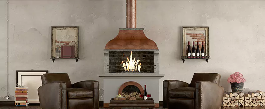 Thelin Hearth Products Providence Pellet Insert Fireplace Installation in Venice, FL