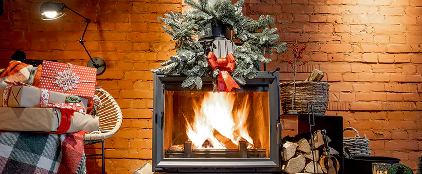 Travis Industries Linear Gas Fireplace Installation in Venice, Florida