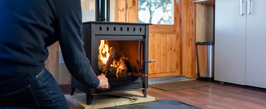 Open Hearth Wood Fireplace Installation in Venice, FL