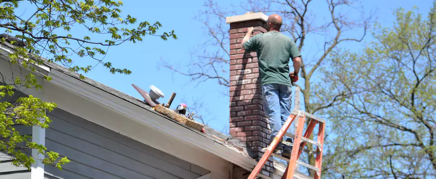 Vinyl and PVC Chimney Flashing Installation in Venice, FL